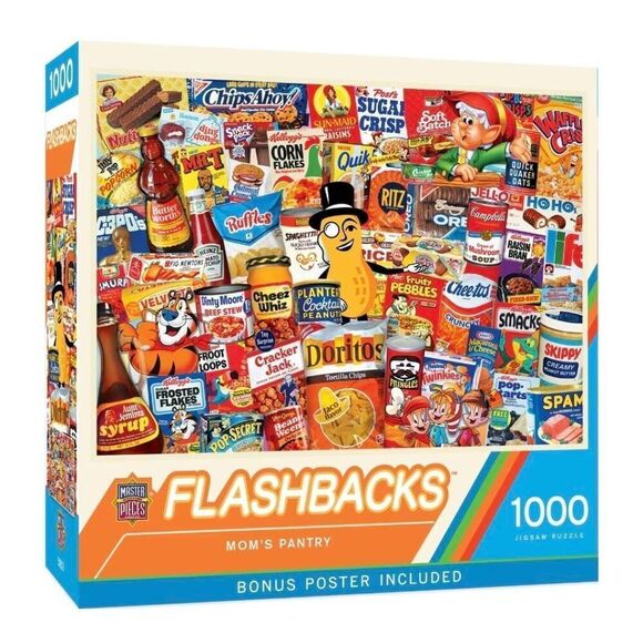 MasterPieces 1000 Piece Jigsaw Puzzle - Mom's Pantry - 19.25"x26.75" - Picture 1 of 7